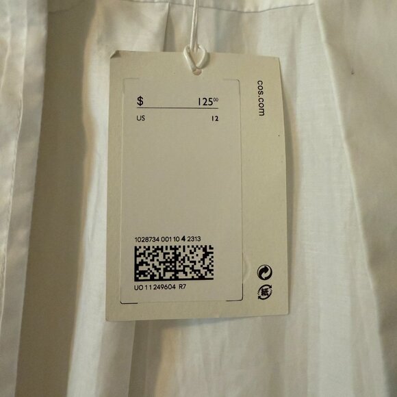 COS Tuxedo Button Down Blouse - Picture 2 of 4